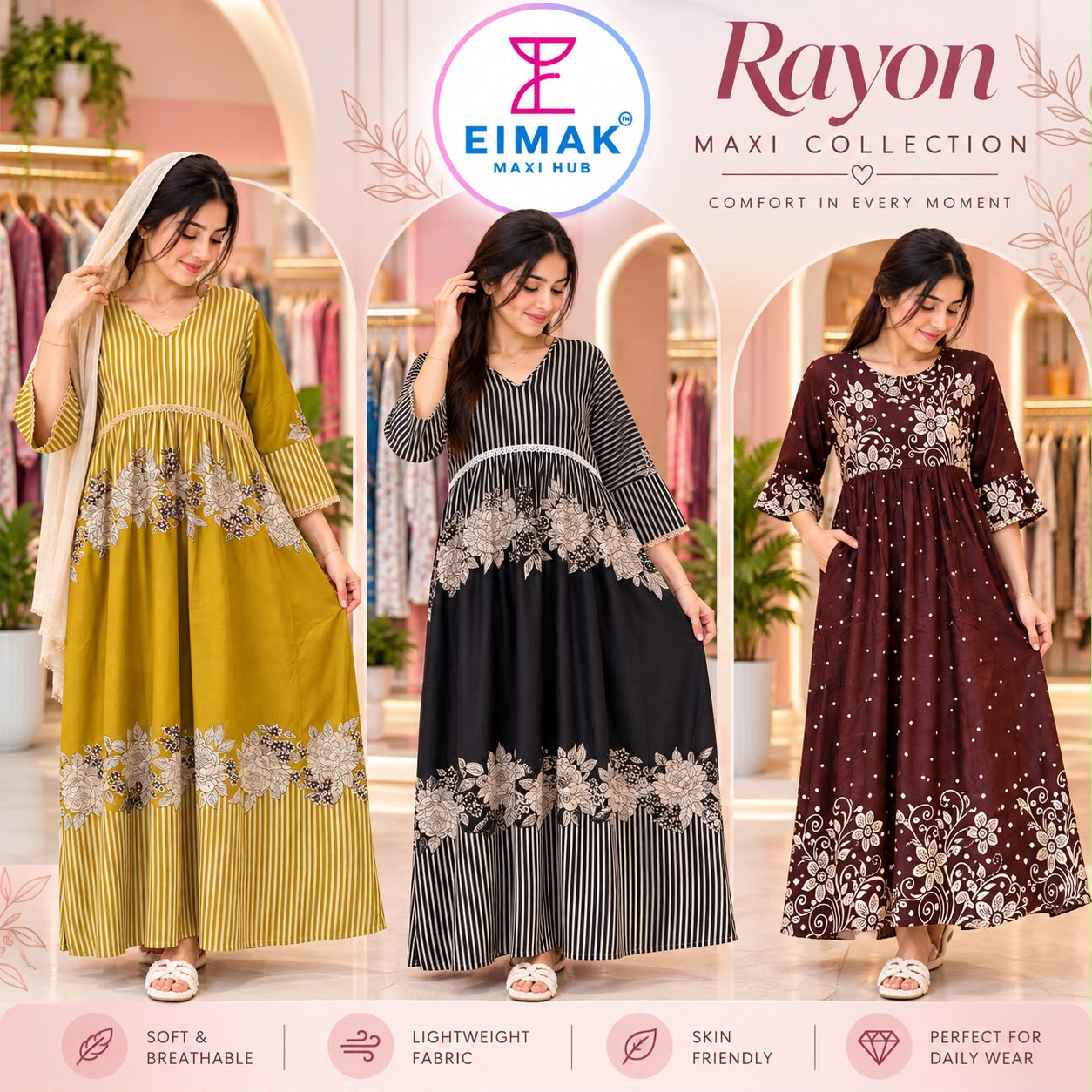 RAYON MAXI