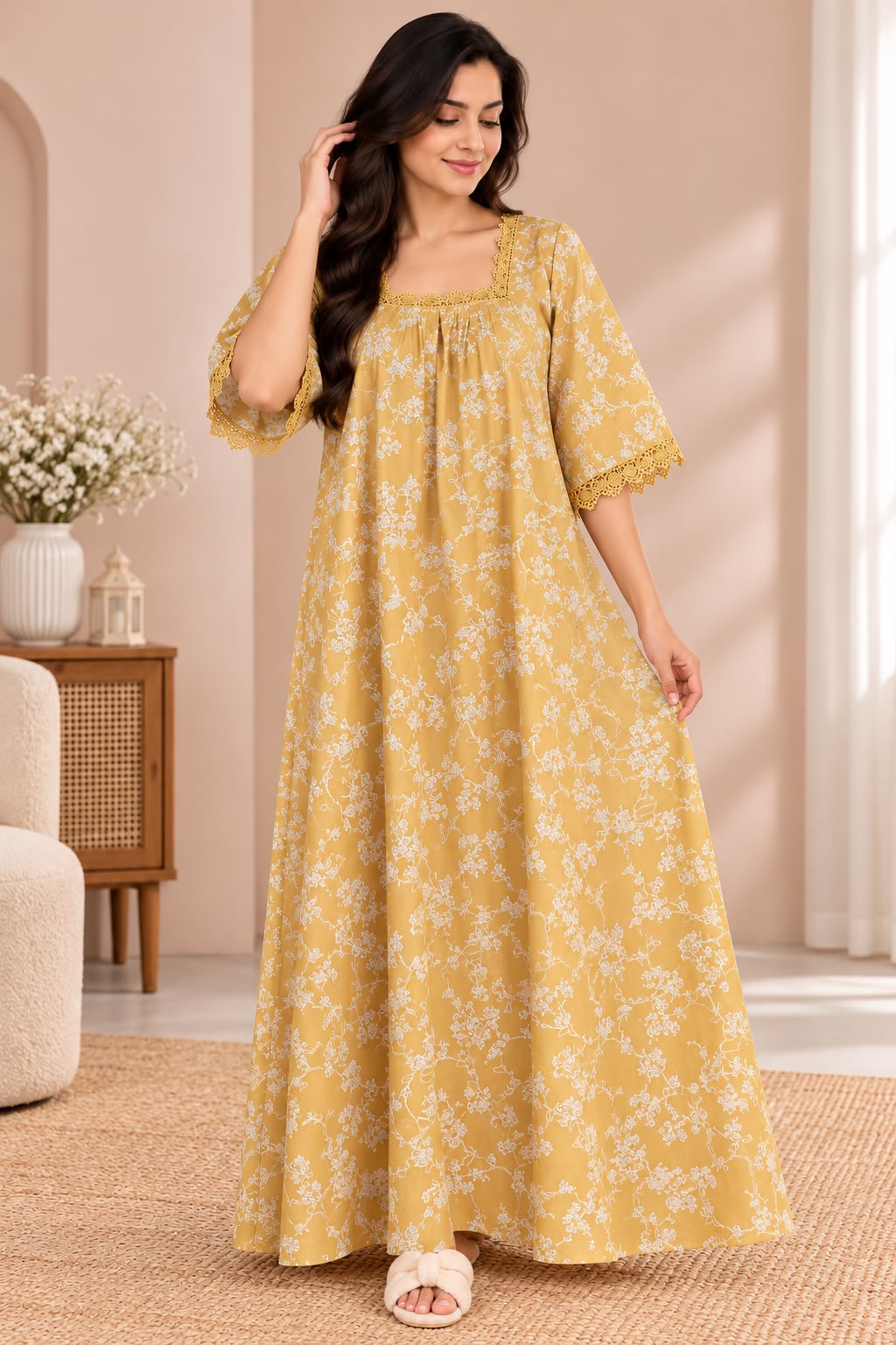Golden Bloom Maxi