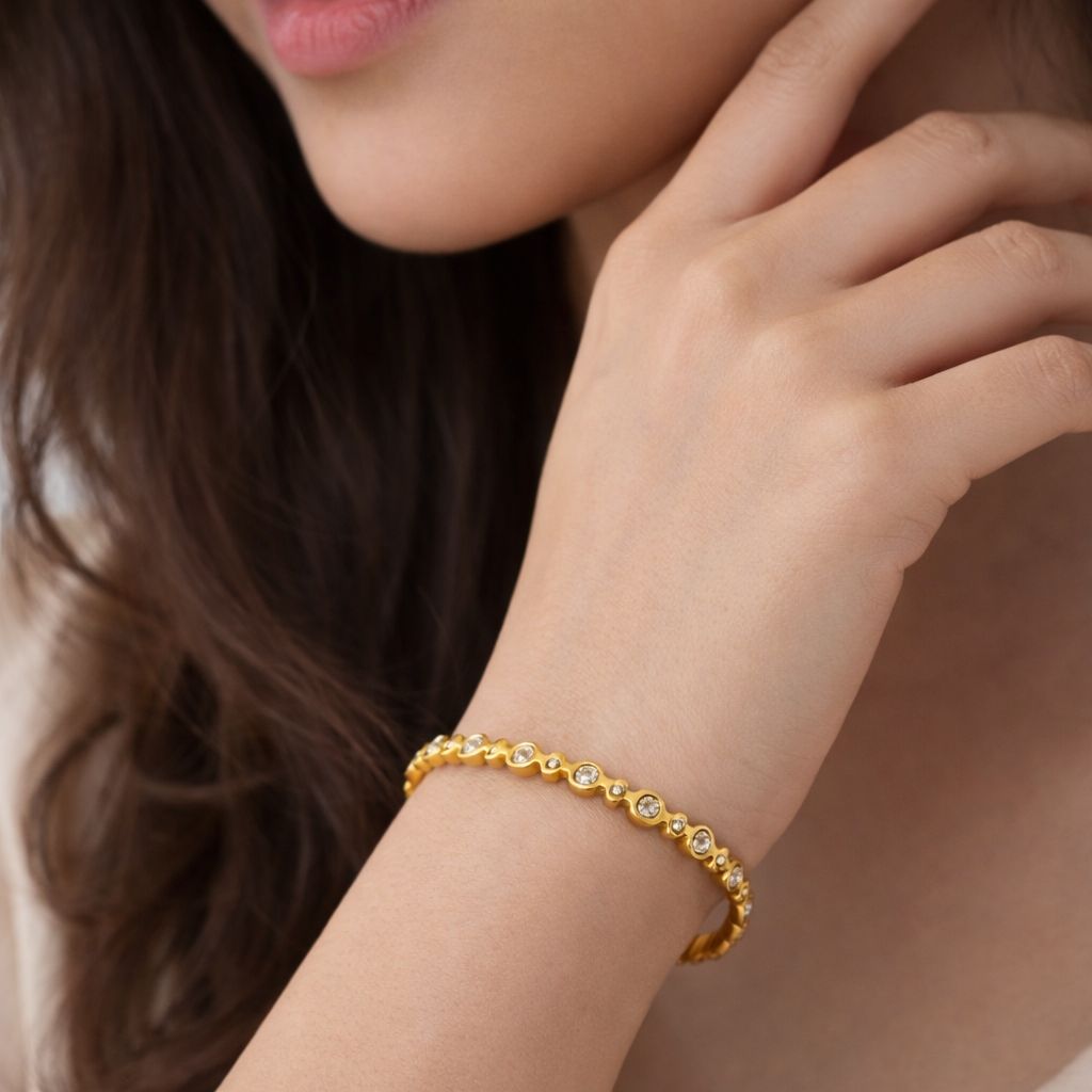 Starlight Crystal Slim Bracelet