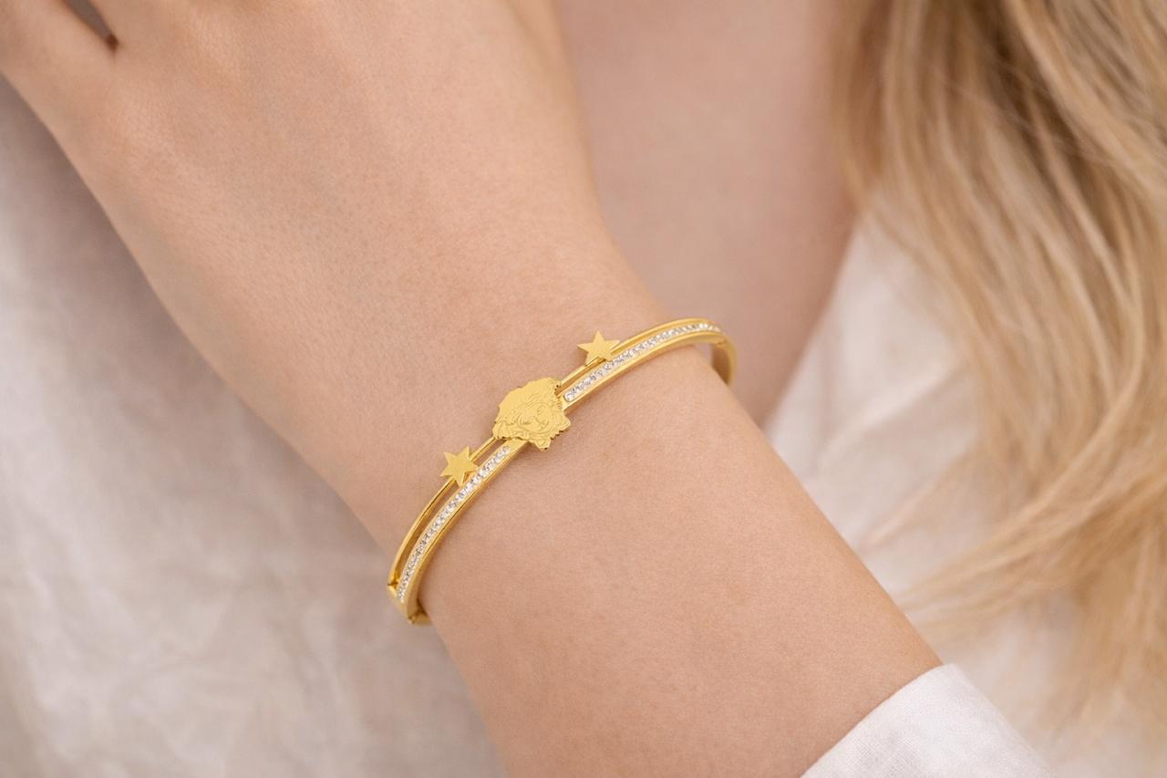 ELJ-BG-001 Starlight Versace’s Bangle 