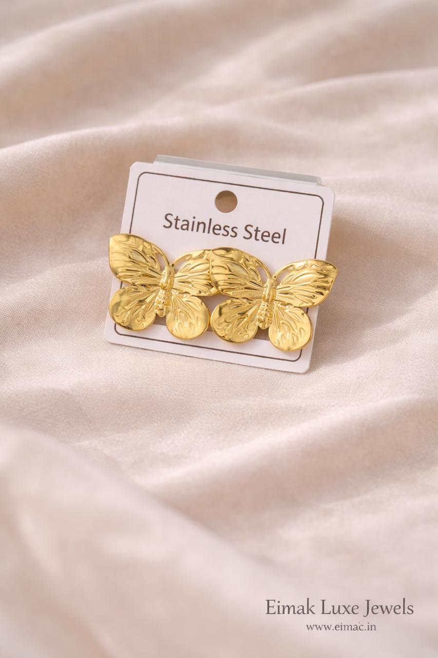 Butterfly Stud Earrings