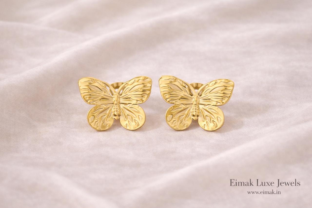 Butterfly Stud Earrings