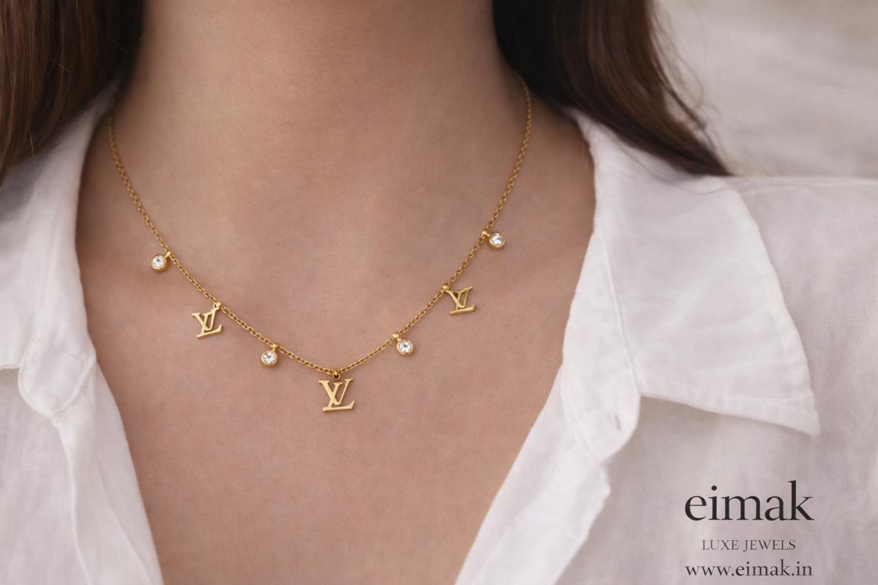 Iconic Charm Drop Necklace
