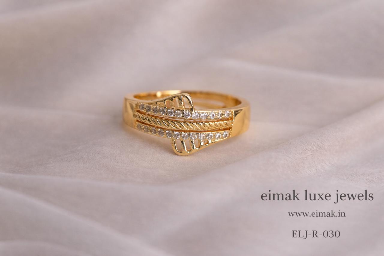ELJ-R-030 Royal Rope Crystal Ring
