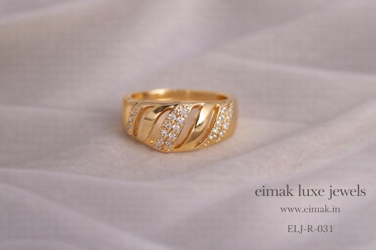 ELJ-R-031   Cascade Crystal Ring
