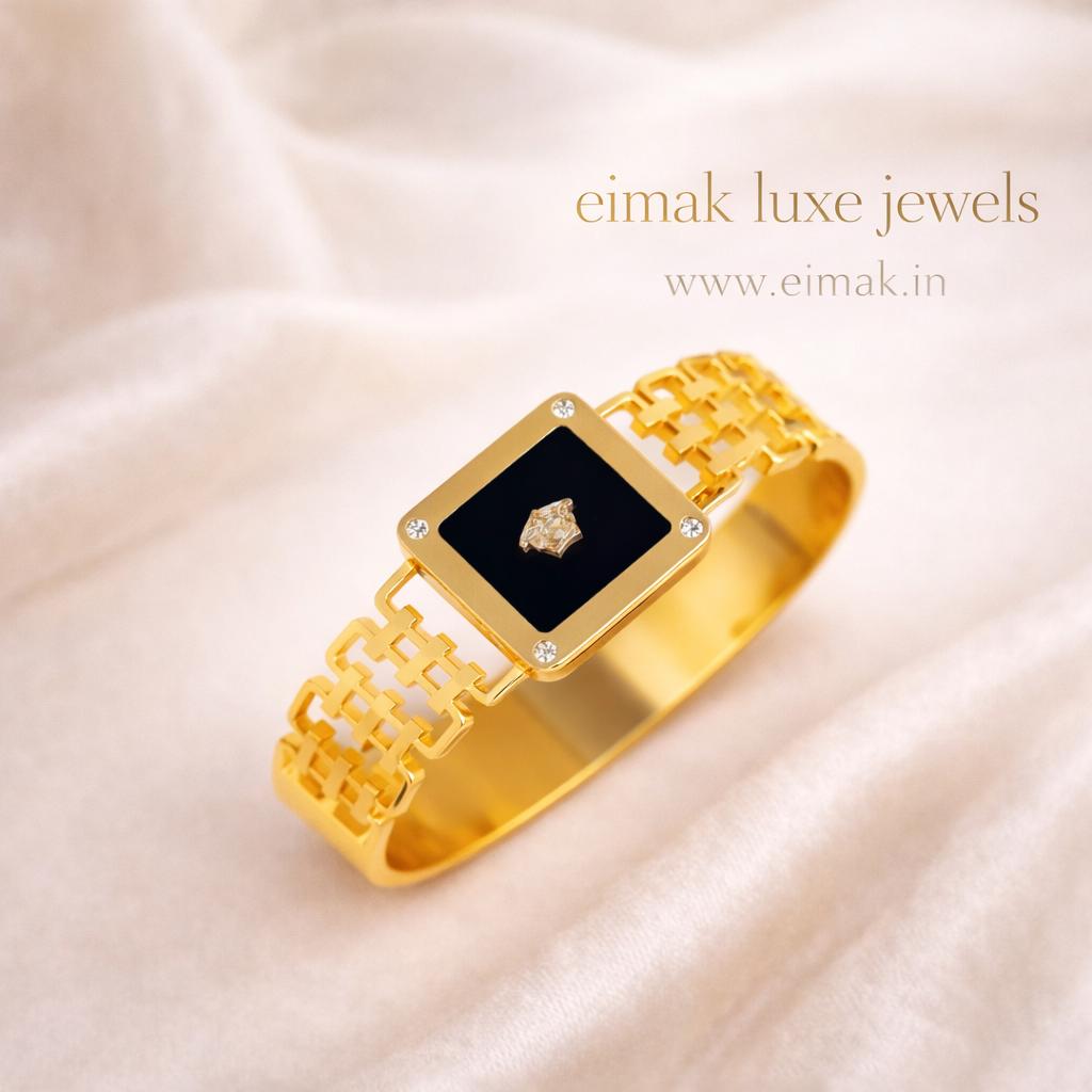 luxury versace emblem bangle
