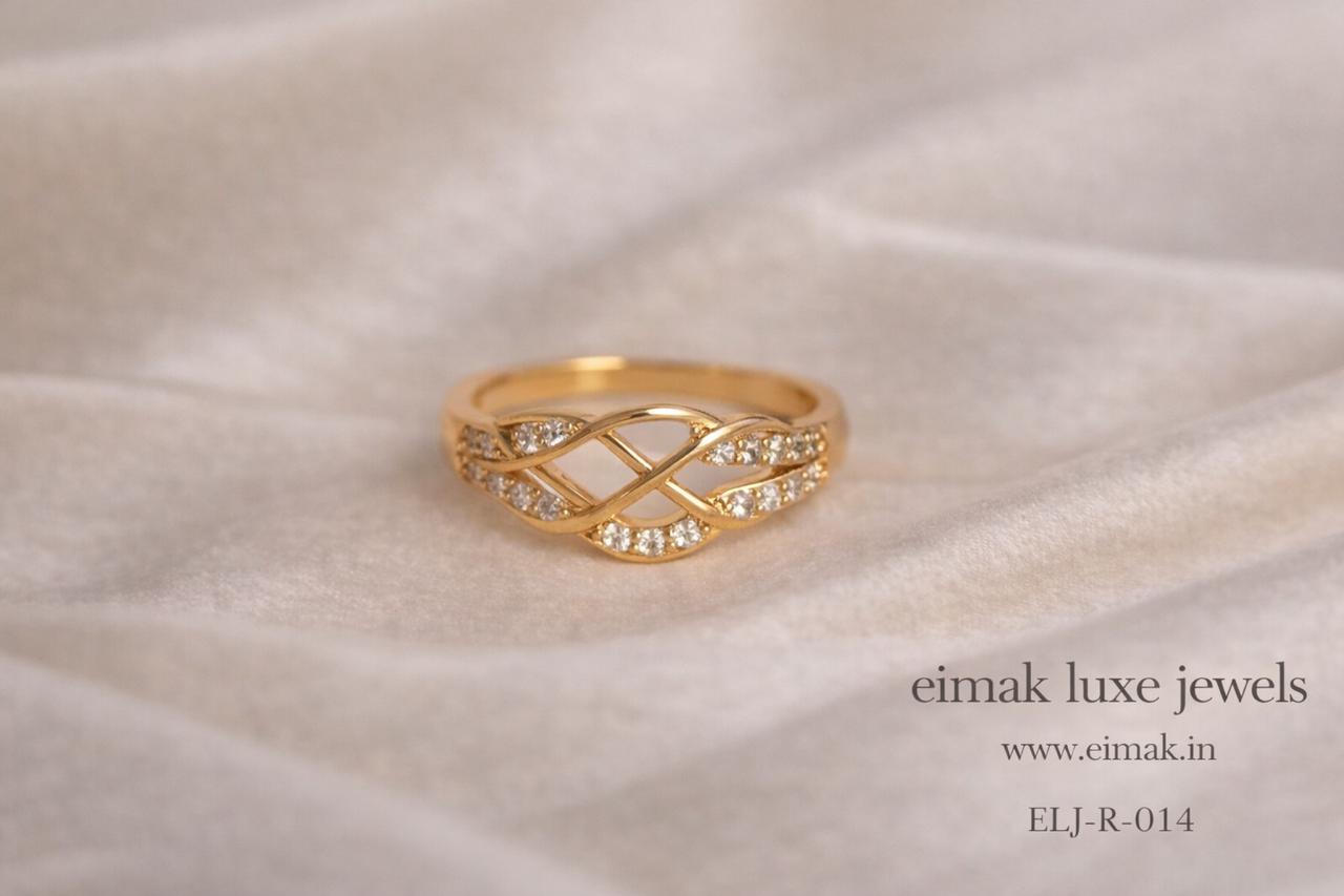 ‎ELJ-R-014  Infinity Sparkle Ring