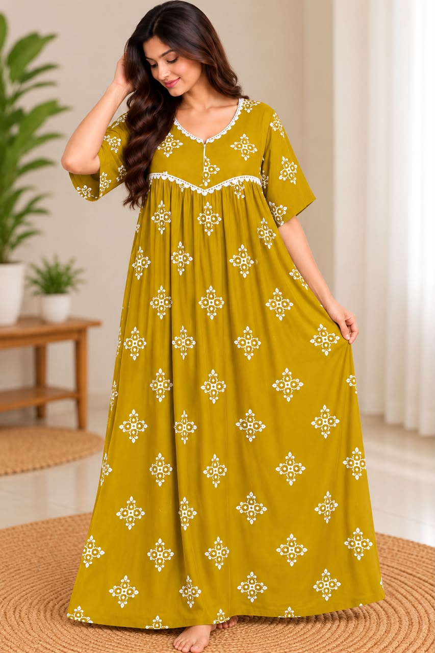 Mustard Bloom Maxi