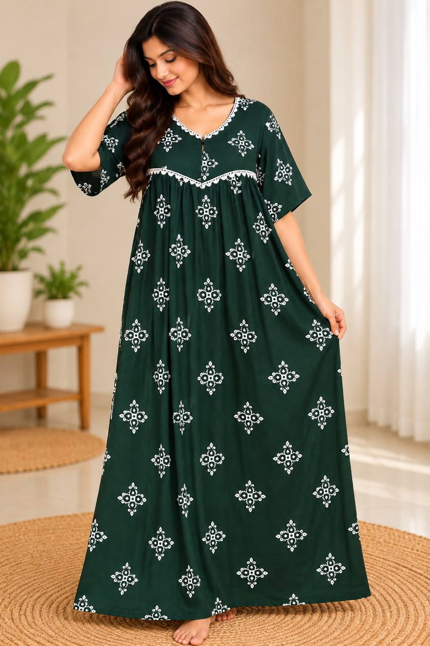 Emerald Bloom Maxi